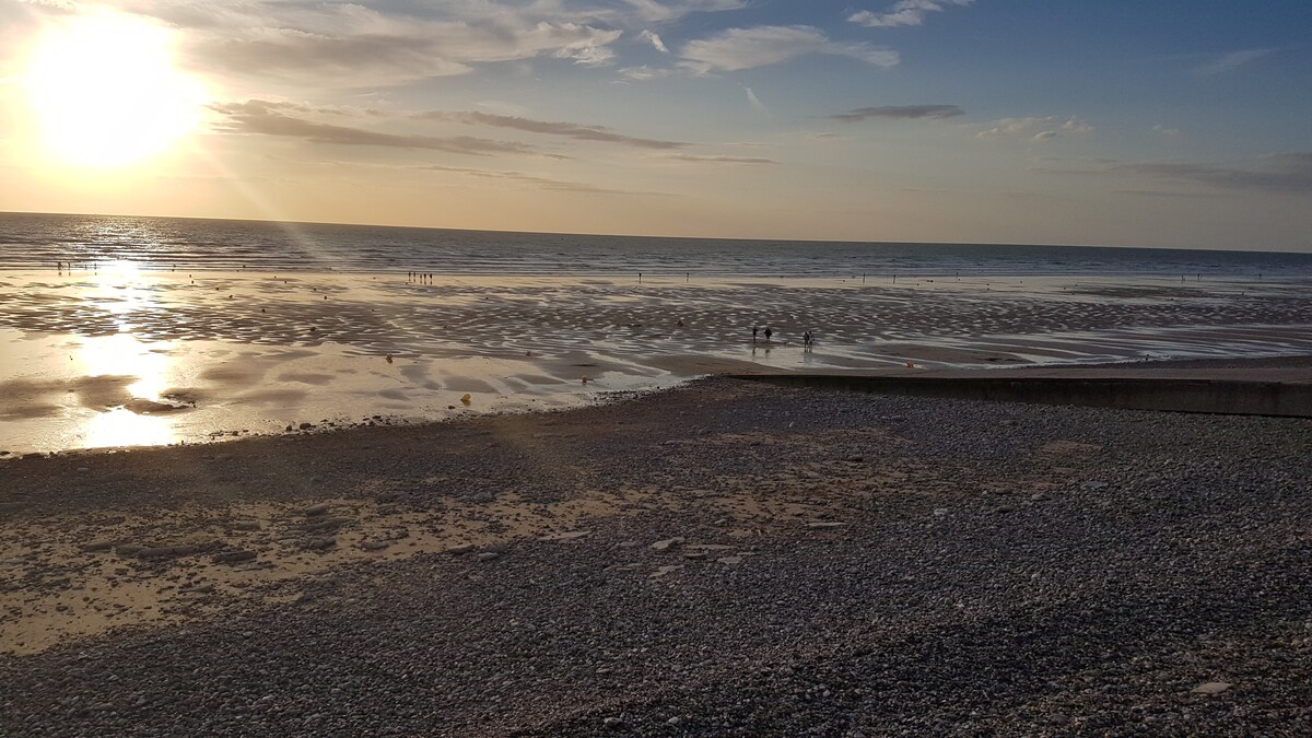 Coucher de soleil à Ault Onival